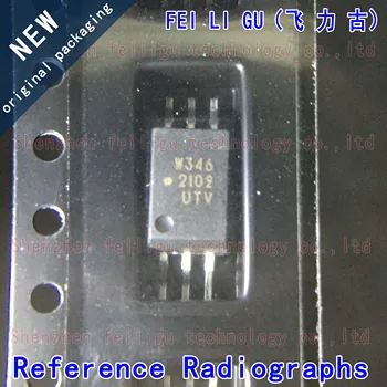 100% Naujas originalus ACPL-W346-500E ACPL-W346 silkscreen: W346 pakuotė:SOP6 2.5 vartų, vairuotojas optocoupler