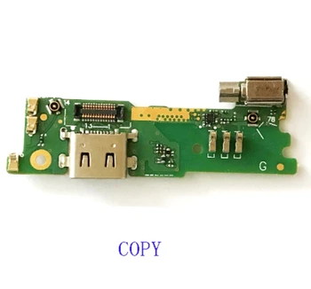 10vnt USB Įkrovimo Kroviklis Doko Vibratorius Mikrofonas Flex Kabelis Sony Xperia XA1 G3121 G3125 G3112