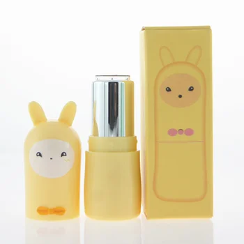 1pc Tuščias Lūpų Vamzdelį su būda Lip Protector Pakuotės 3,5 g Vaikų Animacinių filmų Mielas Alpaka Modelis Plastiko Kosmetikos Bakas
