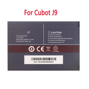 4200mAh Už Cubot J9 Baterija Batterij Mobilųjį Telefoną, Aukštos Kokybės Pakaitinis Batteria Batterie Už Cubot P40 AUCC
