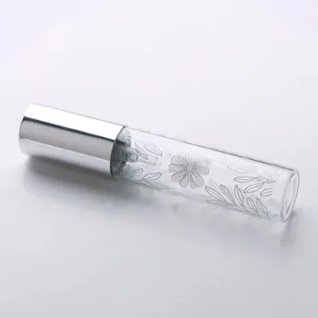 50Pcs10ML Nešiojamų Modelis Stiklinis Kvepalų Buteliukas Su Purkštuvu Tuščias Purškimo Kosmetinis Skystis Mini Daugkartiniai Buteliai Kelionės Parfum
