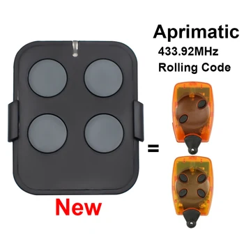 APRIMATIC TR2 TR4 Nuotolinio Garažo 433.92 MHz Geležinkelių Kodas Durų Atidarytuvas Keychain