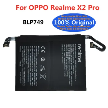 Aukštos Kokybės BLP749 Originalios Baterijos KOLEGA Realme X2 Pro X2Pro RMX1931 4000mAh Mobiliojo Telefono Baterija Bateria