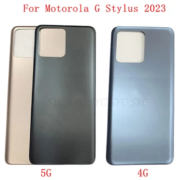Baterijos Dangtelis Galinių Durelių Atveju Būsto Motorola Moto G Stylus 5G 2023 Galinį Dangtelį, su Logotipu, Remontas, Dalys