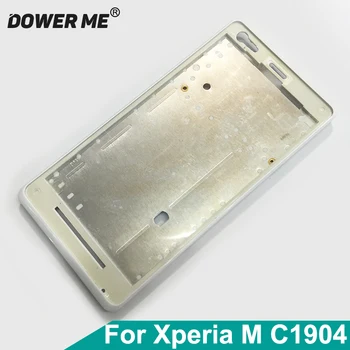 Dower Man Originalių atsarginių Priekiniai Telefono Rėmo LCD Ekranu sienelėmis Sony Xperia M C1904