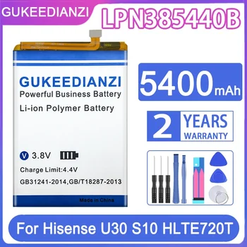 GUKEEDIANZI Bateriją LPN385440B 5400mAh už Hisense U30 S10 HLTE720T U 30 S, 10 Mobiliojo Telefono Baterijas