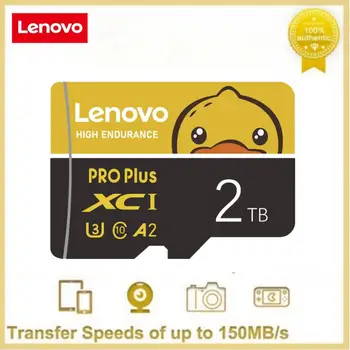 Lenovo Class10 Micro SD TF Kortelės 2TB 1 TB Atminties Kortele High Speed SD Card 512 GB Nintendo Pereiti Žaidimai Ps4 Ps5 Nešiojamas Garų Kabinoje