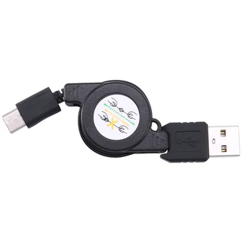 MOOL USB C Tipo USB 3.1 Prijungiamas Kabelis, Įkroviklis Įkrovimo Tipas-C USB-C Kabelio Juoda