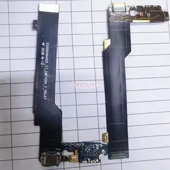 Naujas USB Įkroviklis Įkrovimo lizdas Doko Jungtis, Flex Kabelis Remontą LG Sparno 5G LM-F100 F100 su Mikrofonu Valdybos Jungtis Dalys