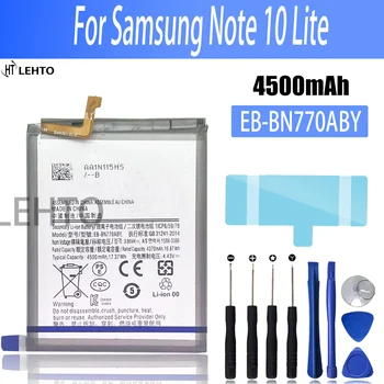 Originalus Baterijos EB-BN770ABY Už Samsungsung Galaxy Note10 Lite Originali N770 N770F Baterija 4500mAh Didelės Talpos Ličio Baterija