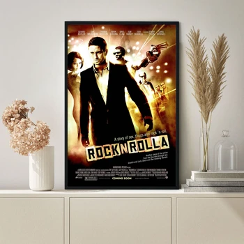 RocknRolla Filmo Plakatas Sienų Tapybos Namų Puošmena (Be Rėmelio)
