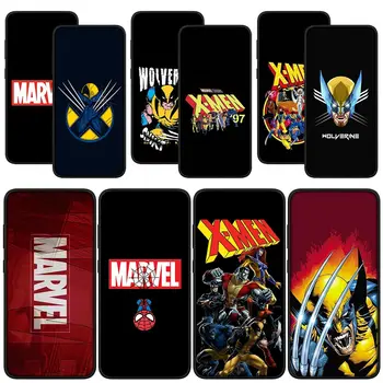 X-Men Stebuklas Wolverine Xmen Korpusas, Telefono Dangtelis Huawei Y7A Y6P Y5P Y6 Y7 Y9 Premjero 2018 2019 Y8P Y9A Y8S Y9S Coque Minkštas Atveju